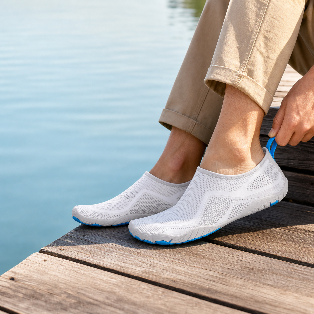 slip-on demonstration